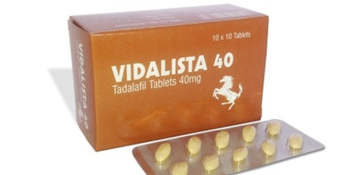 Vidalista 40 : The Benefits of Tadalafil for Erectile Dysfunction